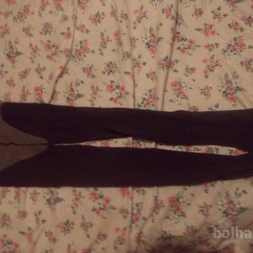 Nosečniške hlačne nogavice-najlonke, rjave, vel.36-40