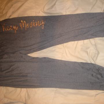 Nosečniške poletne hlače- športne,sive, vel.XL