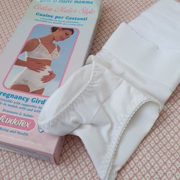 Nosečniške spodnje hlače, nosečniški pas /steznik