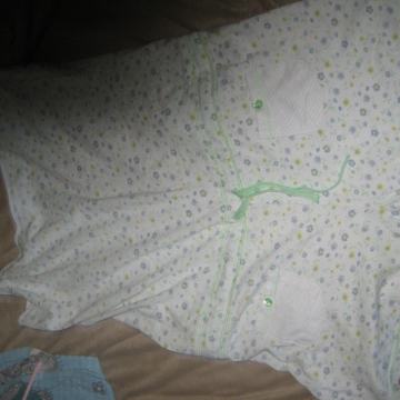 Nosečniški bombazni pajac-poletni, vel.S