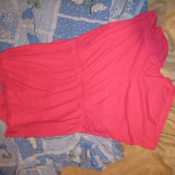 Nosečniški poletni pajac-roza, vel. XS-S