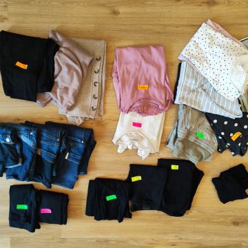 Oblačila za nosečnice XS / S, večinoma h&m