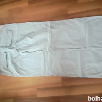 Sive/bež nosečniške hlače št. M