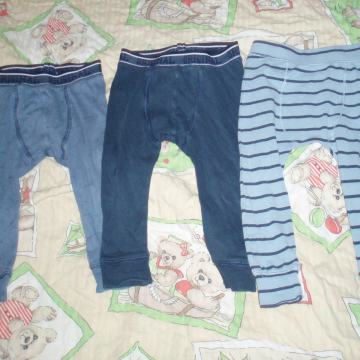 Fantovske bombažne podhlace, NAME IT, VEL 86, 3KOM