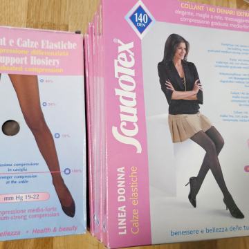 Hlačne kompresijske NOGAVICE ScudoTex (DEN140, mm Hg 19-22) :