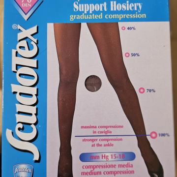 hlačne nogavice za nosečnice ScudoTex (DEN70, mm Hg 15-18) :