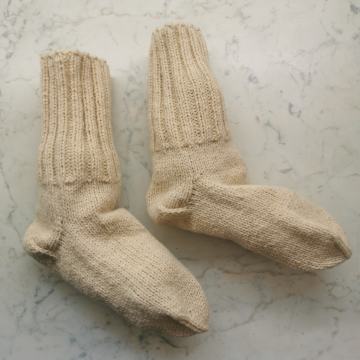 Pletene nogavice, ročno delo unikat, št. 40