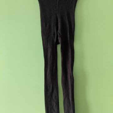 Ženske tople hlačne nogavice brez stopal št M/L