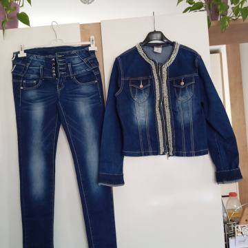 MODER JEANS HLAČNI KOSTIM M