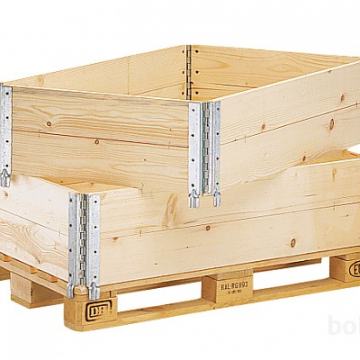 Natični leseni okvirji za palete in visoke grede