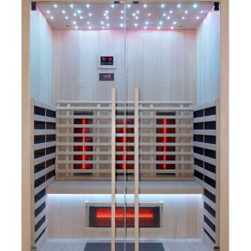 IR infrardeča Savna Full Spectrum + karbonski nano grelci 150x110x200