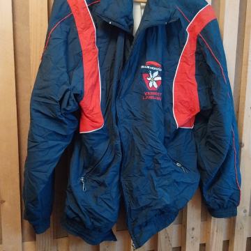 Jakna, bunda, modra-rdeča, Varnost Ljubljana, L, 50-52