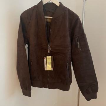 Moška temno rjava jakna vel. M
