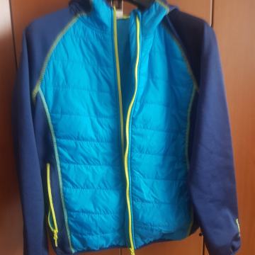 Kilimanjaro otroška pohodna jakna Cobro turkizna št. 164