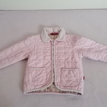 Prešita jakna za deklico 5-6 let