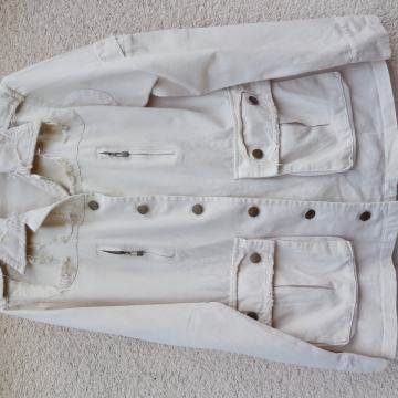 BEŽ BOMBAŽNA ŠPORTNA JAKNA M