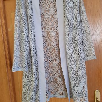 FAIR LADY NOVA SIVA ČIPKASTA JAKNA M/L