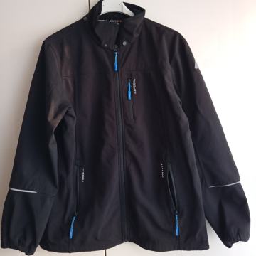 ICEPEAK ČRNA SOFTSHEL JAKNA 38/40