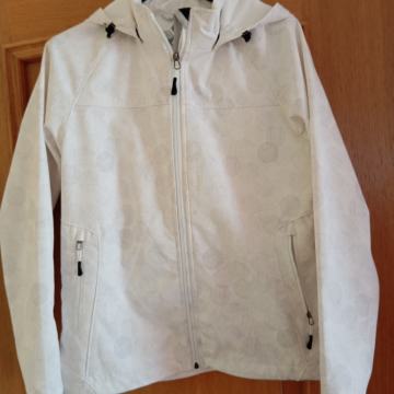 MC KINLEY NOVA BELA RAHLO VZORČASTA JAKNA 40/42