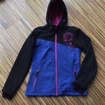 NOVA MODRO ČRNA SOFSHEL JAKNA MAUIWOWIE  M