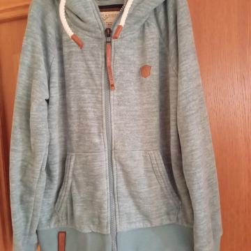 NAKETANO TOPLA PREHODNA ZELENO MODRA JAKNA/JOPICA L