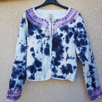 TOM TAILOR NOVA PISANA JAKNA Z VEZENINO M