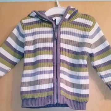 Topla pletena jopica za fantka št.80 (9-12 mesecev) H&M
