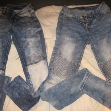 Dekliške dolge jeans hlače-kavbojke, vel. 140-146,152-158, 164