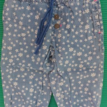 Dekliške hlače jeans kapri št. 110