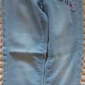 Dekliške hlače jeans št. 128