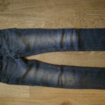 Dekliške jeans dolge hlače