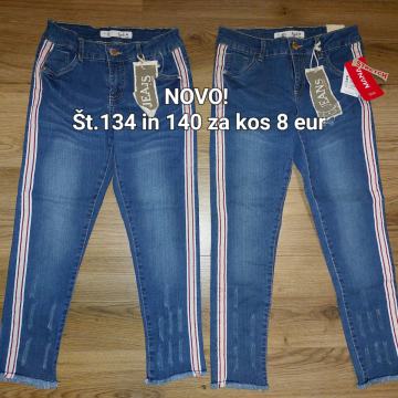 Dekliške kavbojke št. 134 do 146