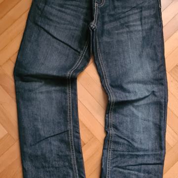 Fantovske dolge hlače jeans velikost 140