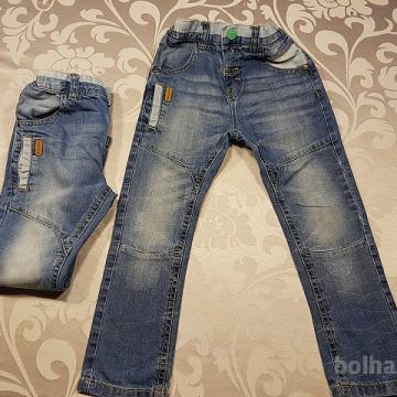 Fantovske jeans hlače dolge Next, 104, 1 kos
