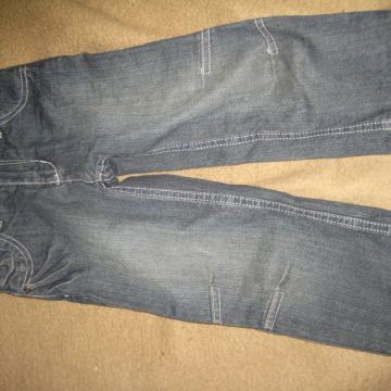 Fantovske jeans hlače podlozene, vel 98