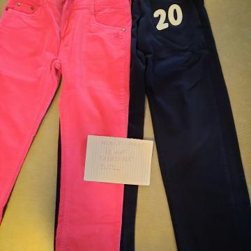 Hlače dolge, jeans in športne