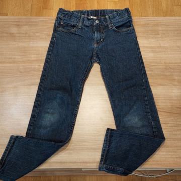 Jeans hlače H&M 128 za fanta