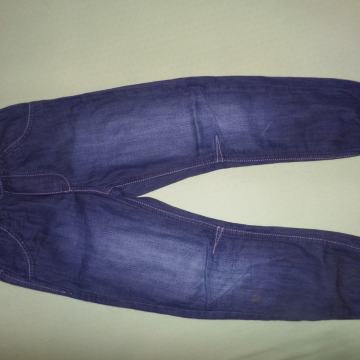 Jeans hlače H&M, št. 110 (1x oblečene)