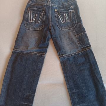 JEANS HLAČE OKAY 104 KOT NOVE