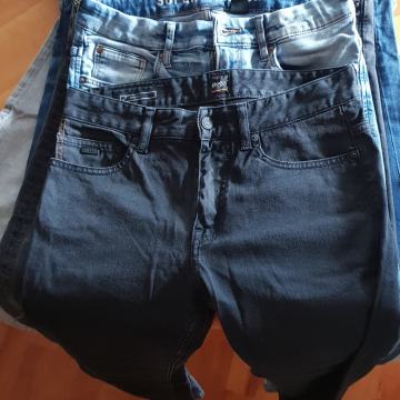 JEANS HLAČE, pas 38 cm, dolžina 100 cm, več kosov, Hugo Boss, Armani