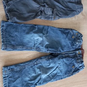 Jeans toplejši,kavbojkeDopo dopo, C&A, dolge hlače, hlačke, št. 86/92
