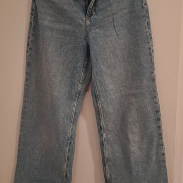 Kavbojke, jeans široke, HM, vel. 12-13 let (158 cm)