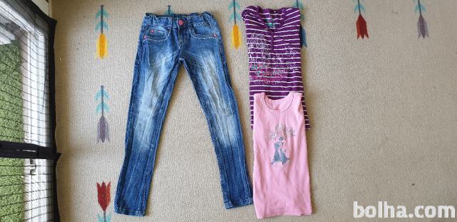 KOMPLET 128 HLAČE IN MAJČKI