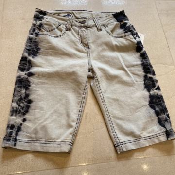 Kratke JEANS HLAČE Hot&Spicey Glam Girls, siva/črna vel. XS/164 - NOVO