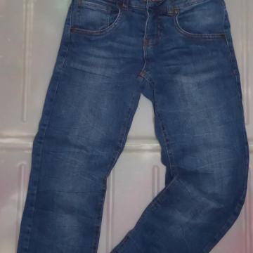 Tople podložene otroške jeans hlače št. 140, 8-10 let