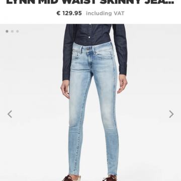 G STAR LYNN ŽENSKE jeans hlače