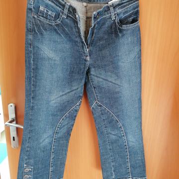 Jeans hlače 3/4 dolžine, št. 36