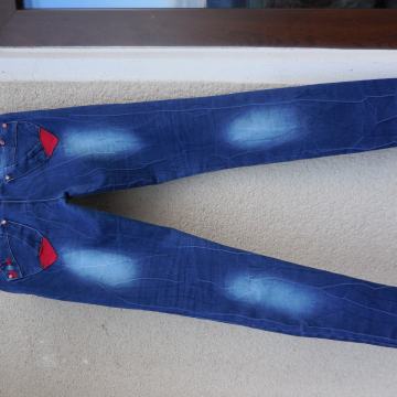 NOVE JEANS HLAČE 38