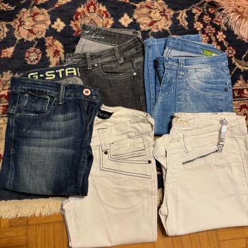 Jeans ženske Kratke hlače do kolen