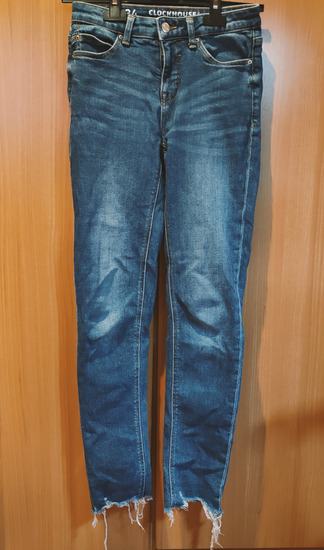 Najstniške, dekliške jeans hlače Clockhouse C&A, vel. 34